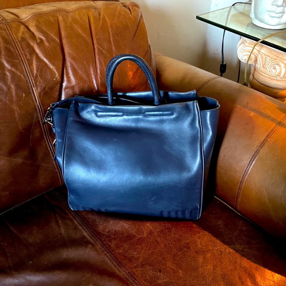 Phillip Lim  3.1 Ryder carry all bag  blue AUTH